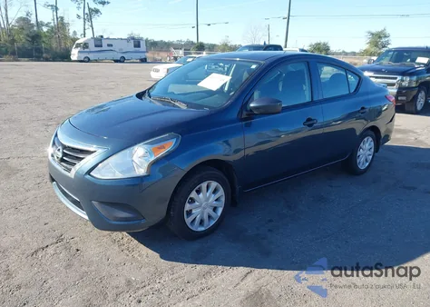 2016 Nissan Versa 1.6 S+ z USA, uszkodzony, nr VIN 3N1CN7AP3GL843225